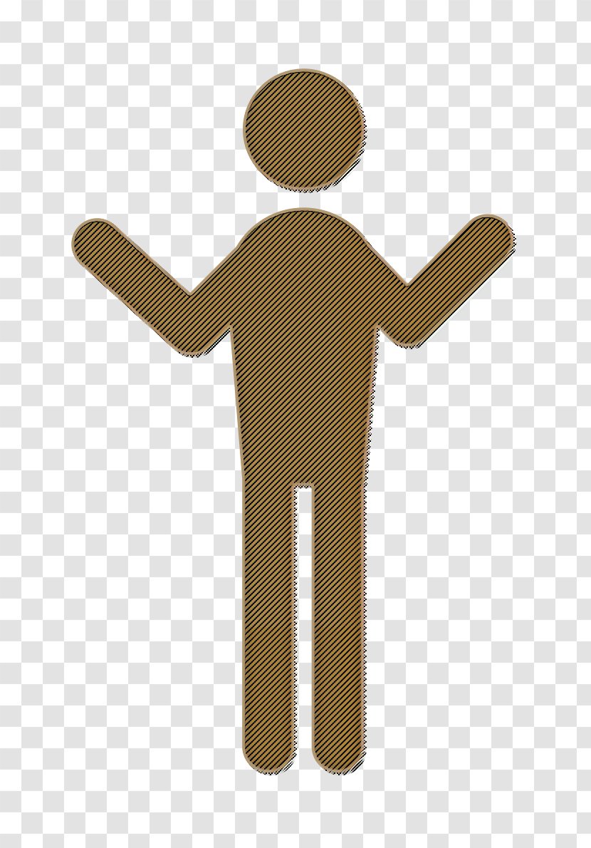 Behaviour Icon Confuse Human - Who - Gesture Symbol Transparent PNG