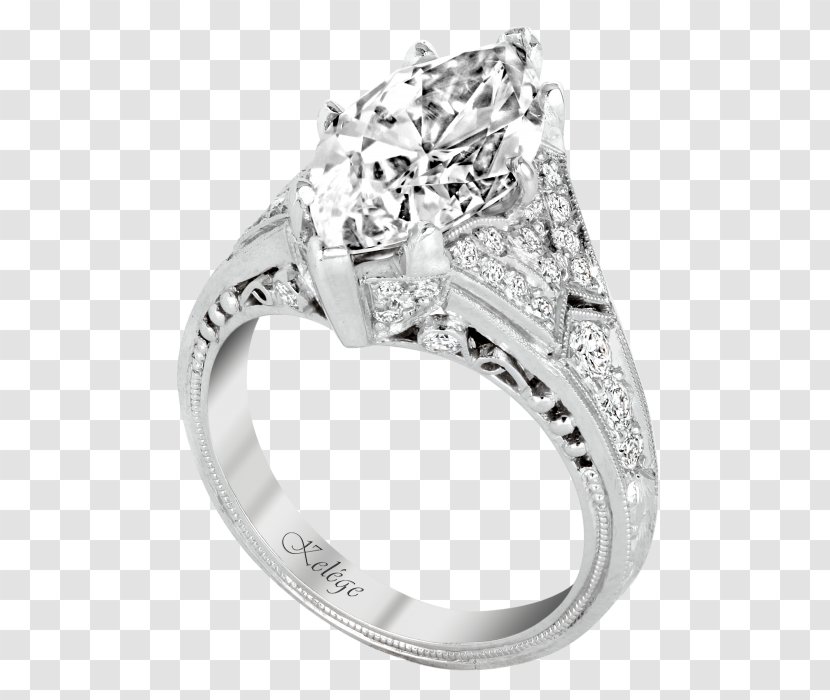 Wedding Ring Silver Body Jewellery - Platinum - Creative Rings Transparent PNG