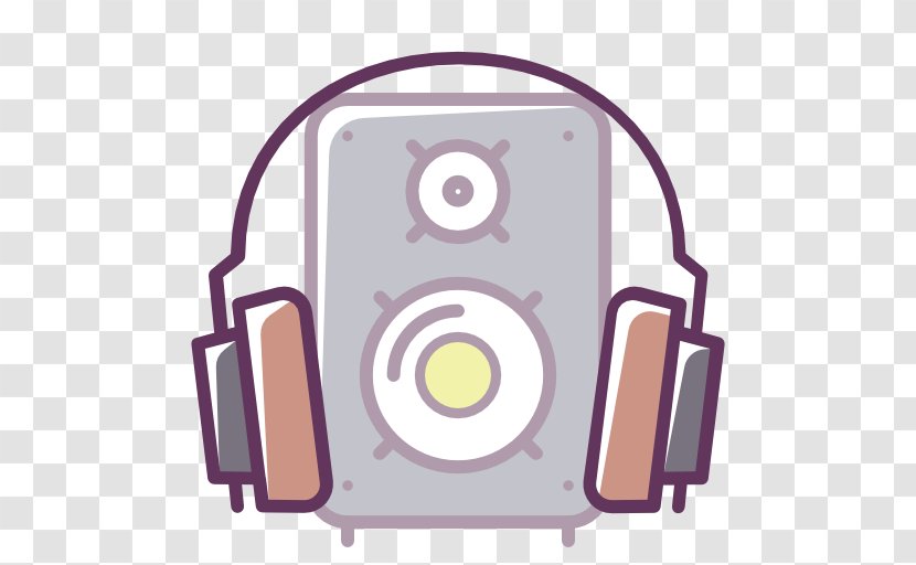 Headphones Audio Clip Art - Watercolor Transparent PNG