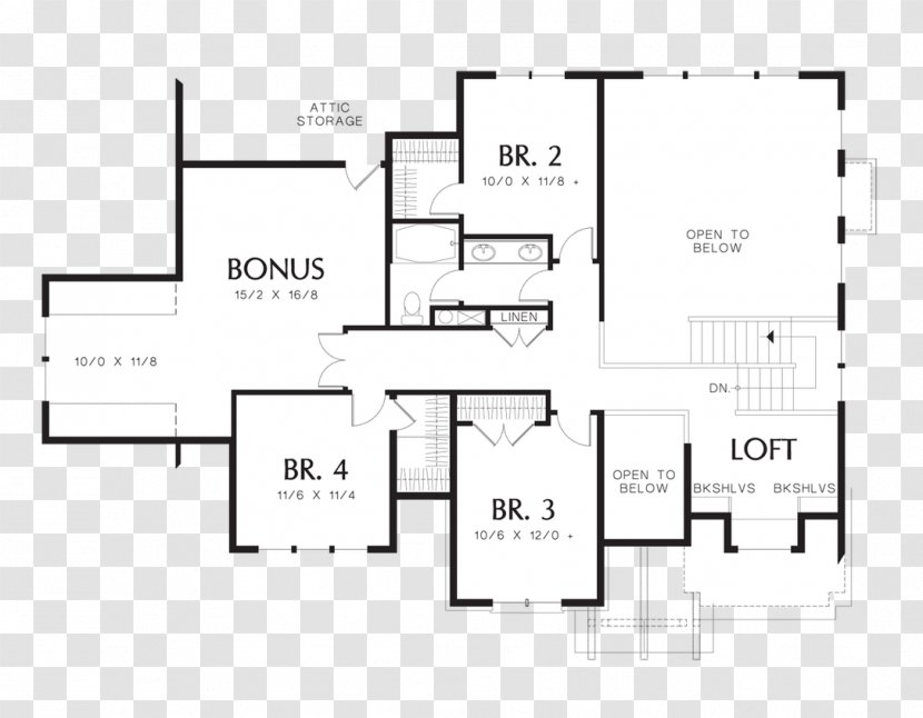 Floor Plan Paper Technical Drawing - Design Transparent PNG