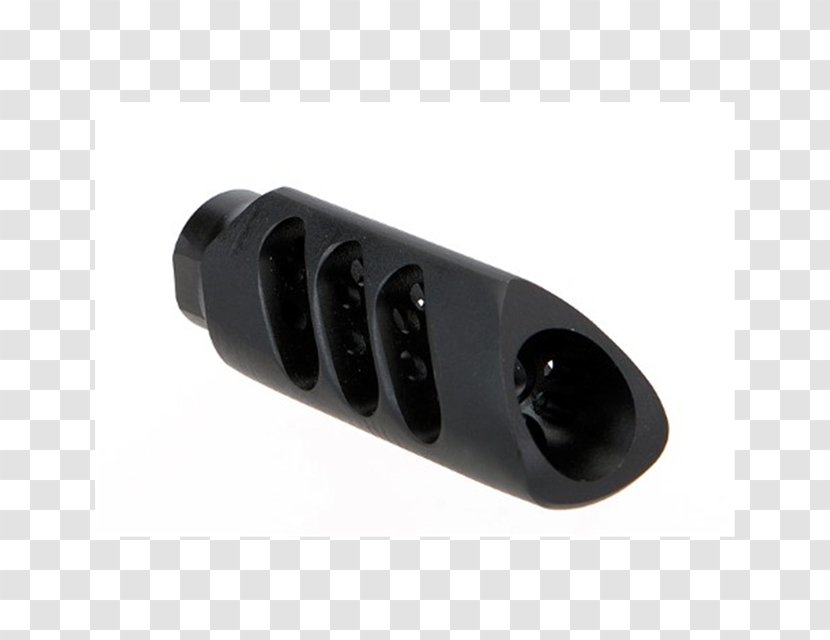 Muzzle Brake Handguard Flash Suppressor Weapon Recoil - Firearm Transparent PNG