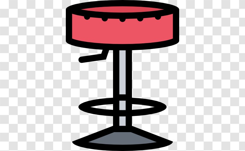 Table Bar Stool Furniture Chair Icon - Vector Seat Transparent PNG