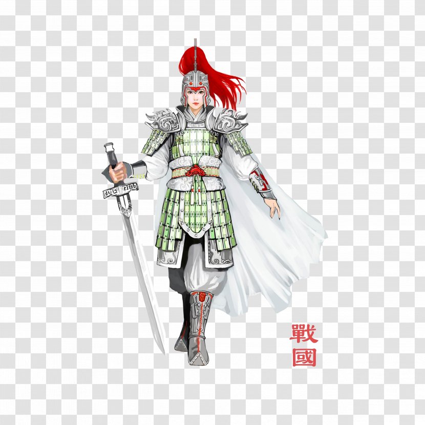 China Warring States Period Chinese Body Armor Film - Watercolor - Women In The Transparent PNG