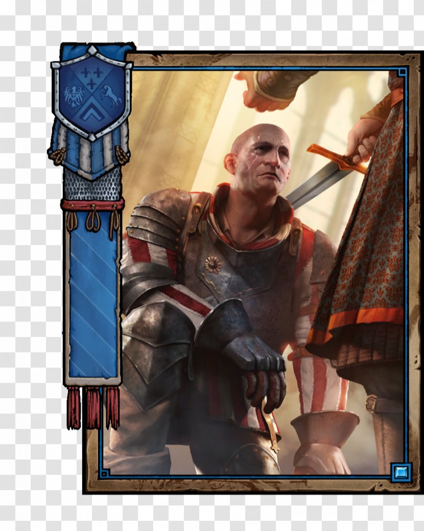 Gwent: The Witcher Card Game Knight Geralt Of Rivia Squire Scrap - Gladiator Transparent PNG