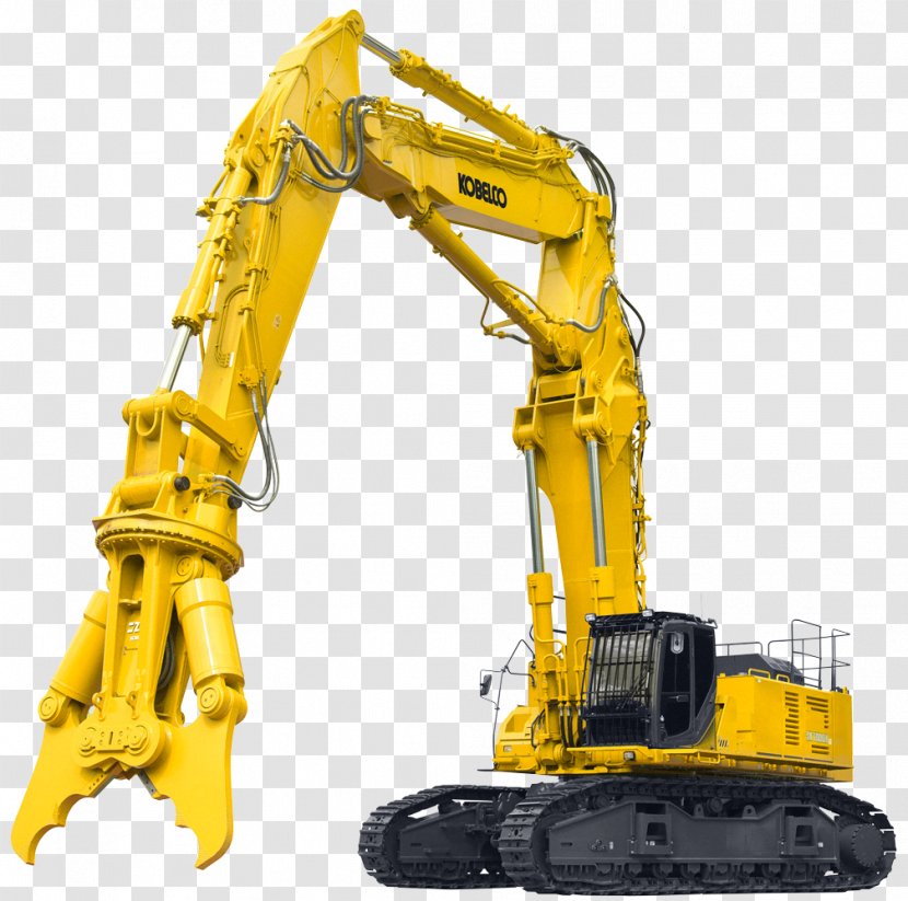 Heavy Machinery Kobelco Training Services Excavator Kobe Steel Demolition - Crane Transparent PNG