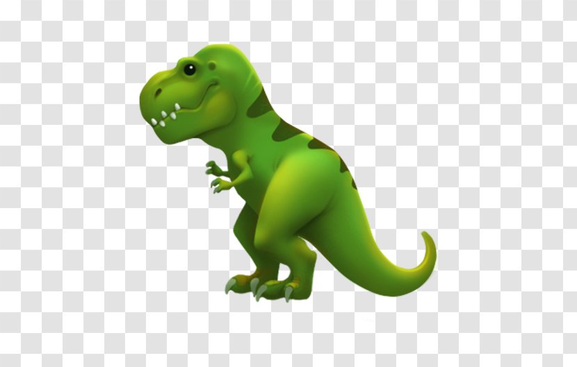 Tyrannosaurus World Emoji Day Dinosaur - Iphone Apple Transparent PNG