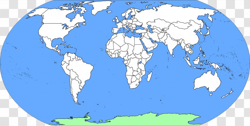 World Map Globe New - Mapa Polityczna - Base Transparent PNG