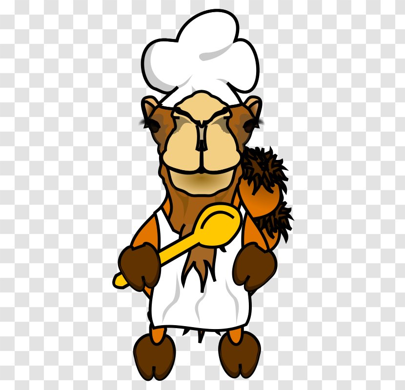 Bactrian Camel Dromedary Chef Clip Art - Fictional Character Transparent PNG