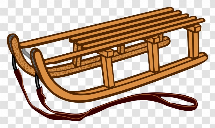 Sledding Clip Art - Table - Sledge Cliparts Transparent PNG