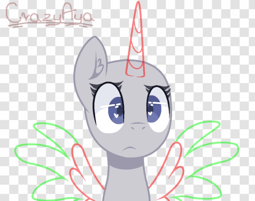 Pony Princess Luna Whiskers Drawing Horse - Tree Transparent PNG