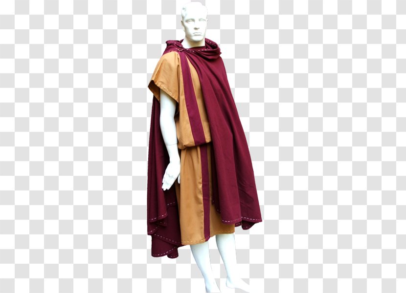 Cape Ancient Rome Robe Paenula Cloak - Clothing Transparent PNG