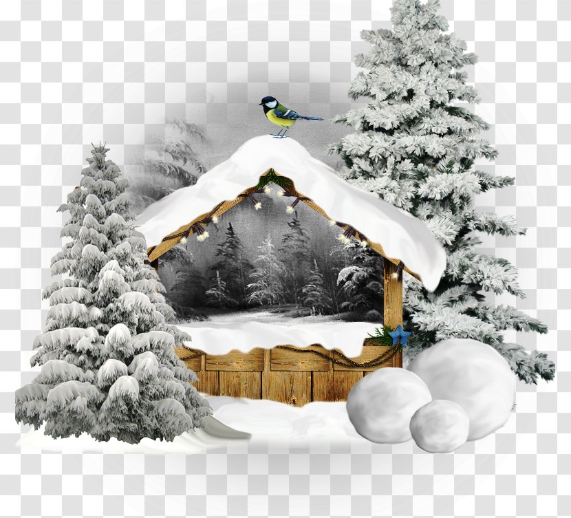 Snow Winter Desktop Wallpaper - Landscape Transparent PNG