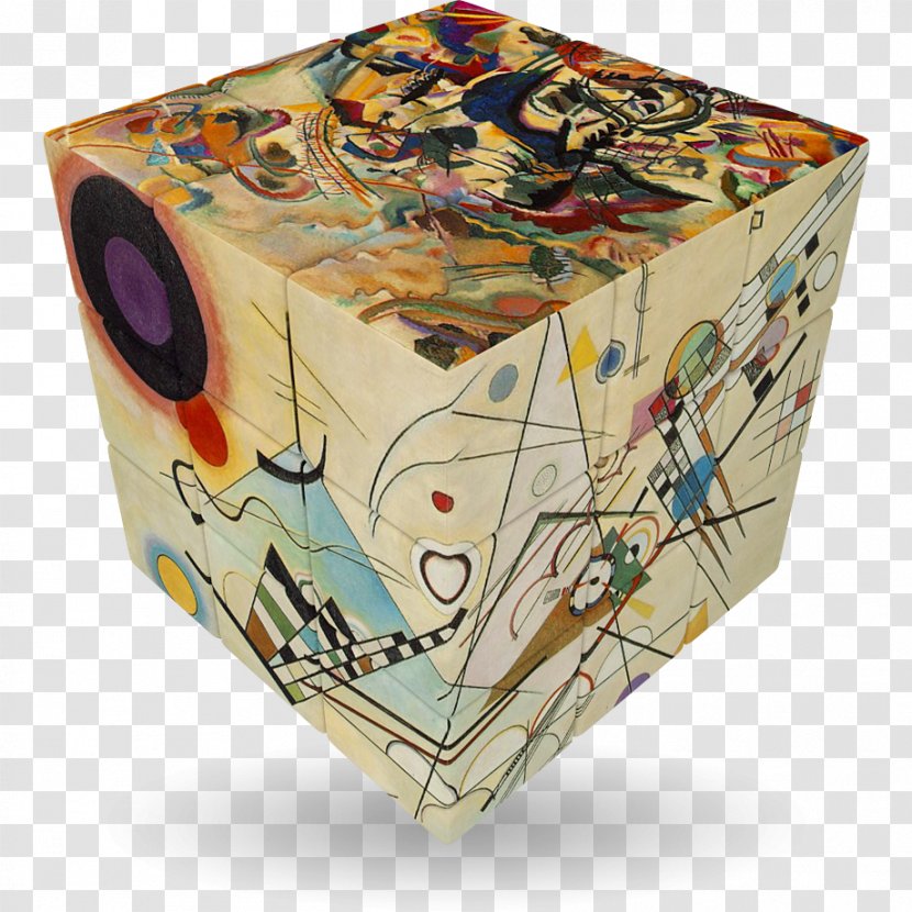 V-Cube 7 Painting Composition 8 Art - Wassily Kandinsky - Cube Design Transparent PNG