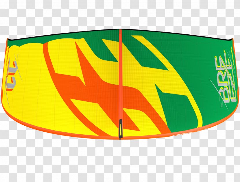 Wind Wave Foil Kitesurfing Vague Et Vent - Green - Yellow Kite Transparent PNG
