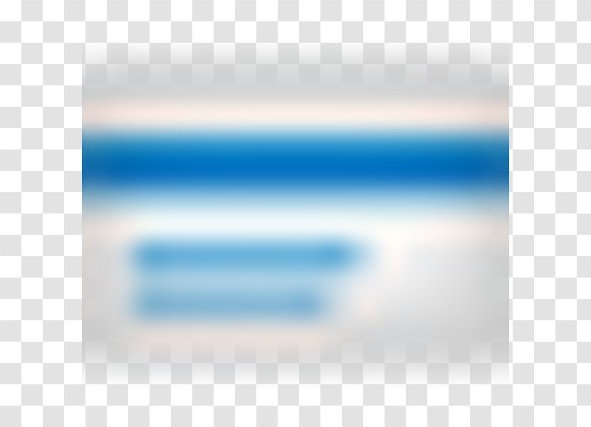 Desktop Wallpaper Font - Blue - Credit Card Transparent PNG