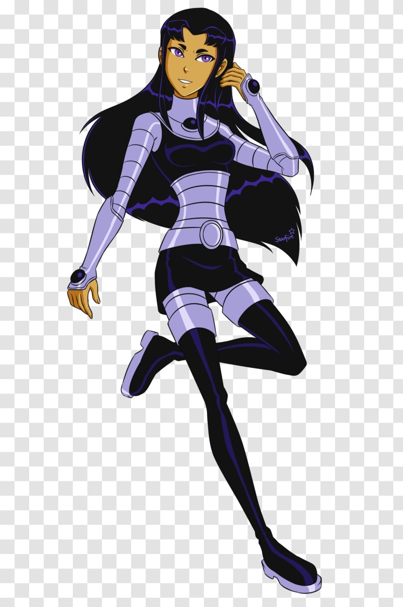 Starfire Raven Teen Titans Robin Blackfire Transparent PNG