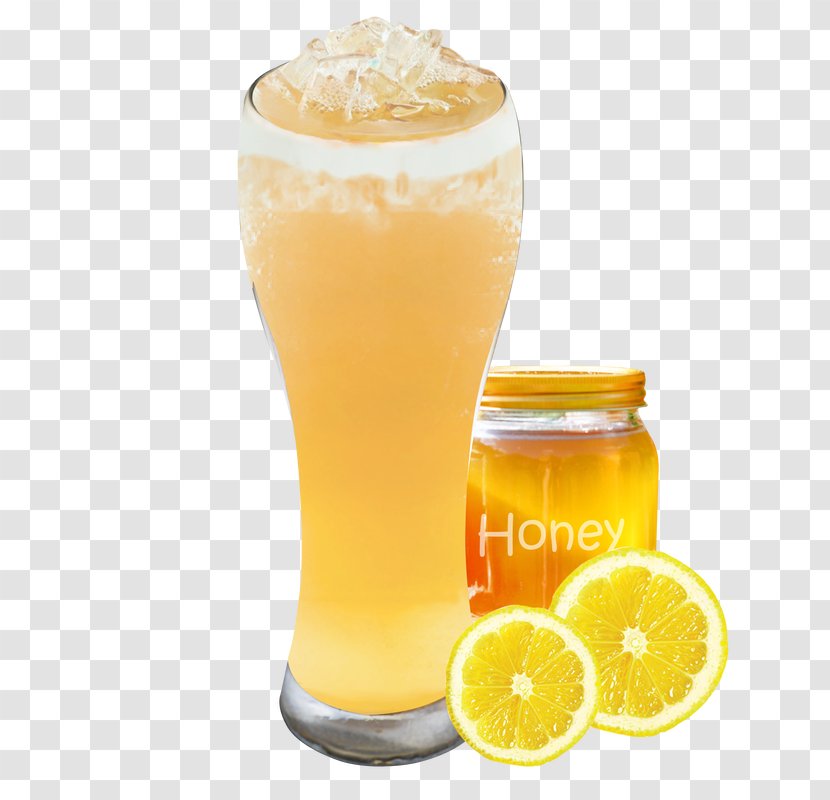 Orange Drink Tea Non-alcoholic Fizzy Drinks Fuzzy Navel - Juice - Honey Grapefruit Transparent PNG