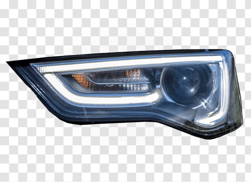 Car Automotive Lighting Audi Headlamp - Lights Transparent PNG