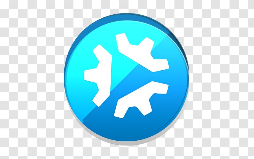 Kubuntu Icon - Turquoise - Symbol Logo Transparent PNG