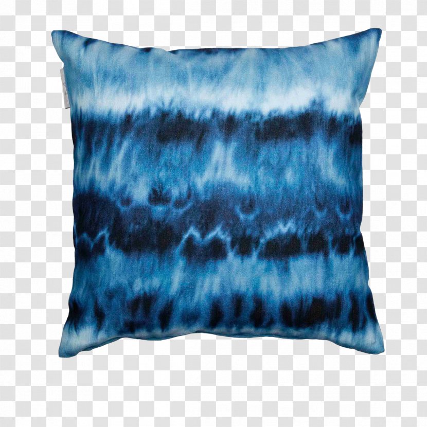 Throw Pillows Cushion Blue Madura - Cotton - Pillow Transparent PNG