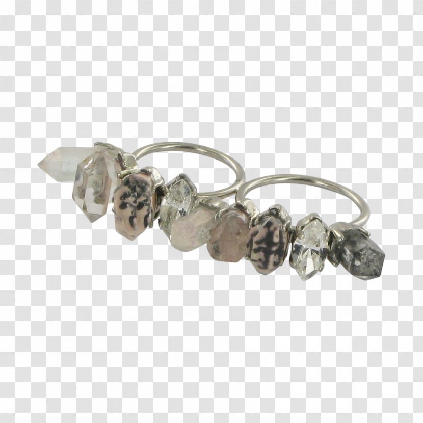 Bracelet Earring Silver Gemstone Body Jewellery - Jewelry Making Transparent PNG