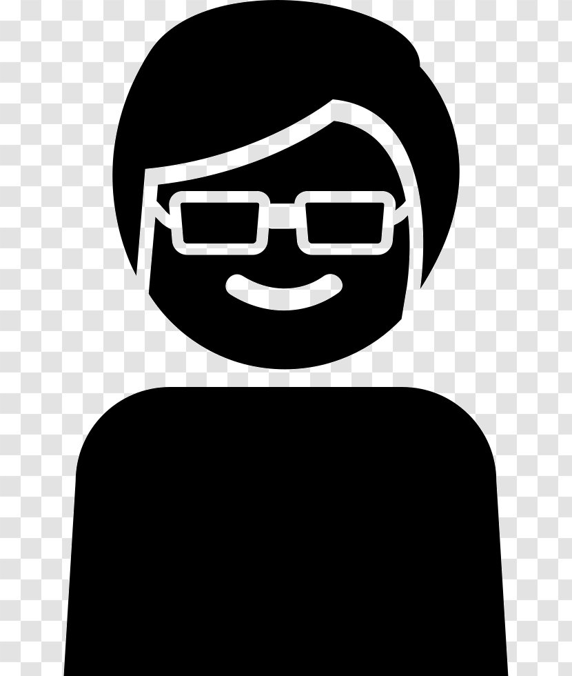 Logo - Smile - Man With Glasses Transparent PNG