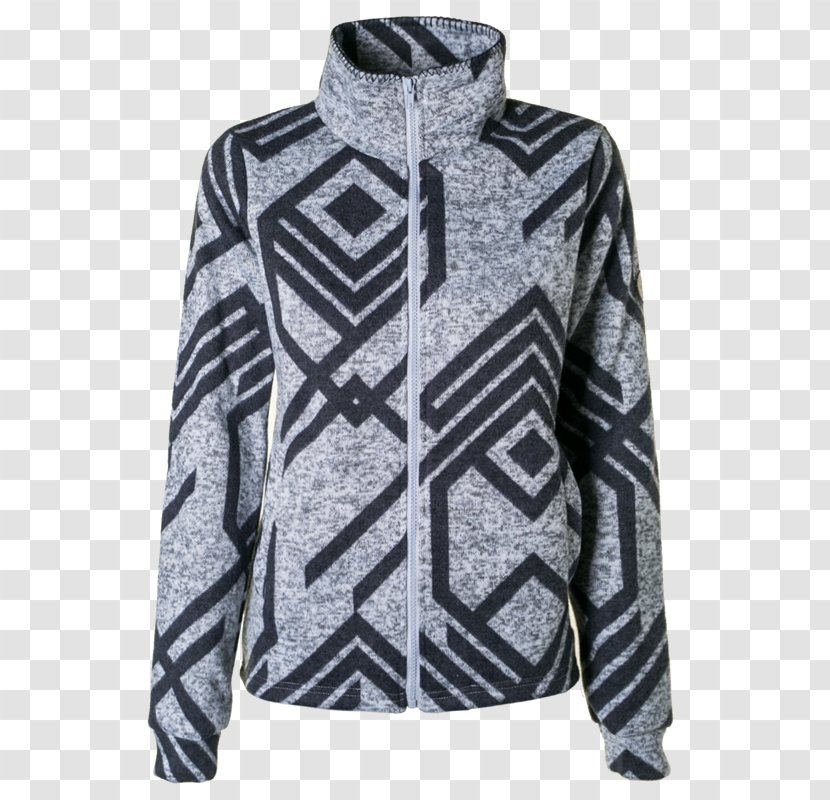 Sweater Jacket Cardigan Polar Fleece Knitting Transparent PNG