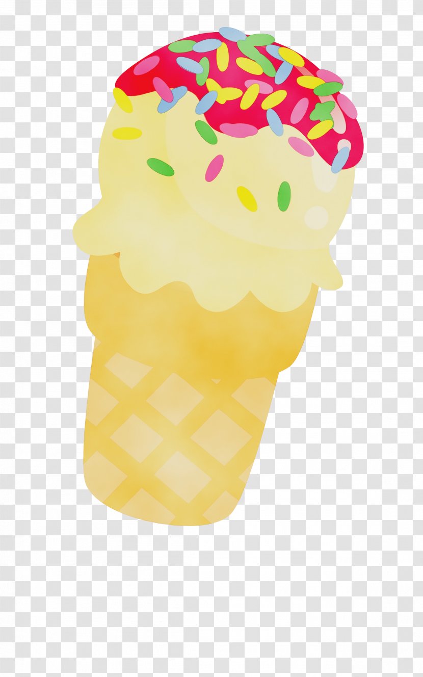 Ice Cream Cone Background - Dessert - American Food Soft Serve Creams Transparent PNG