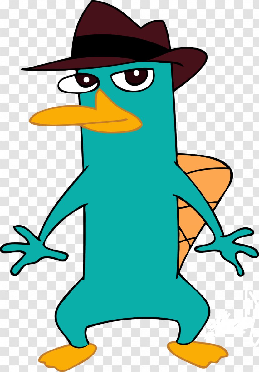 Perry The Platypus Ferb Fletcher Phineas Flynn Candace - Amphibian - Animal Figure Transparent PNG