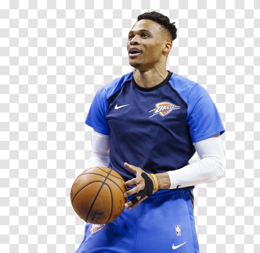 Russell Westbrook Oklahoma City Thunder NBA Basketball Triple-Double - Football Player - Jersey Transparent PNG