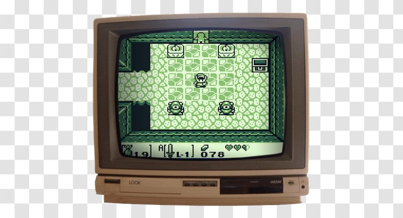Television Electronics Display Device - Legend Of Zelda Link's Awakening Transparent PNG
