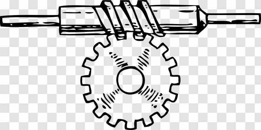 Gear Worm Drive Mechanical Engineering Clip Art - Wheel - Steampunk Transparent PNG
