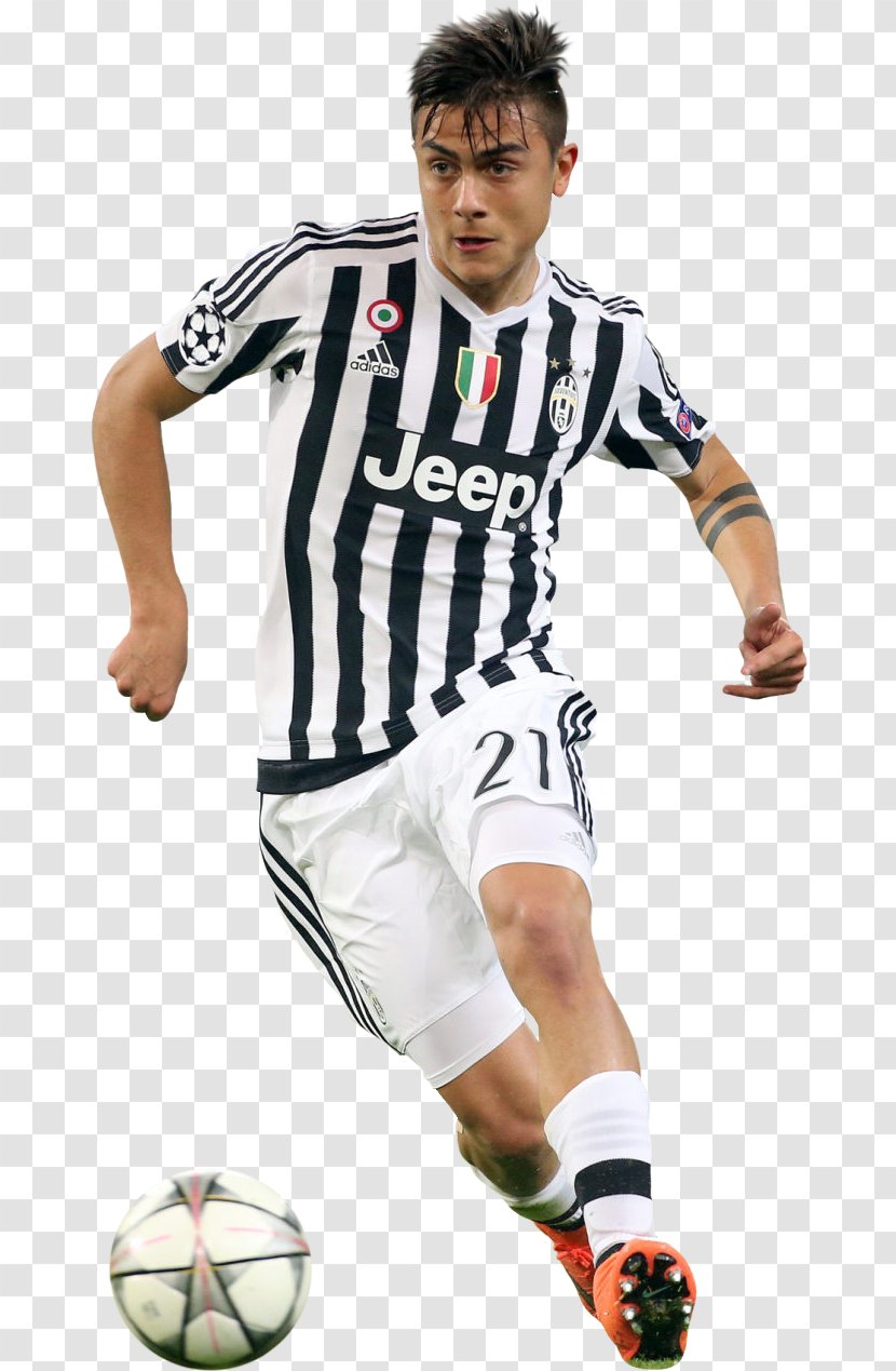 Paulo Dybala Juventus F.C. Argentina National Football Team Jersey Rendering - White - Lingard Transparent PNG