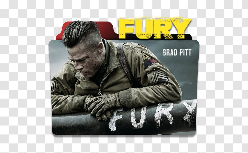 Film Poster Wardaddy Producer Male - Hairstyle - Fury Transparent PNG