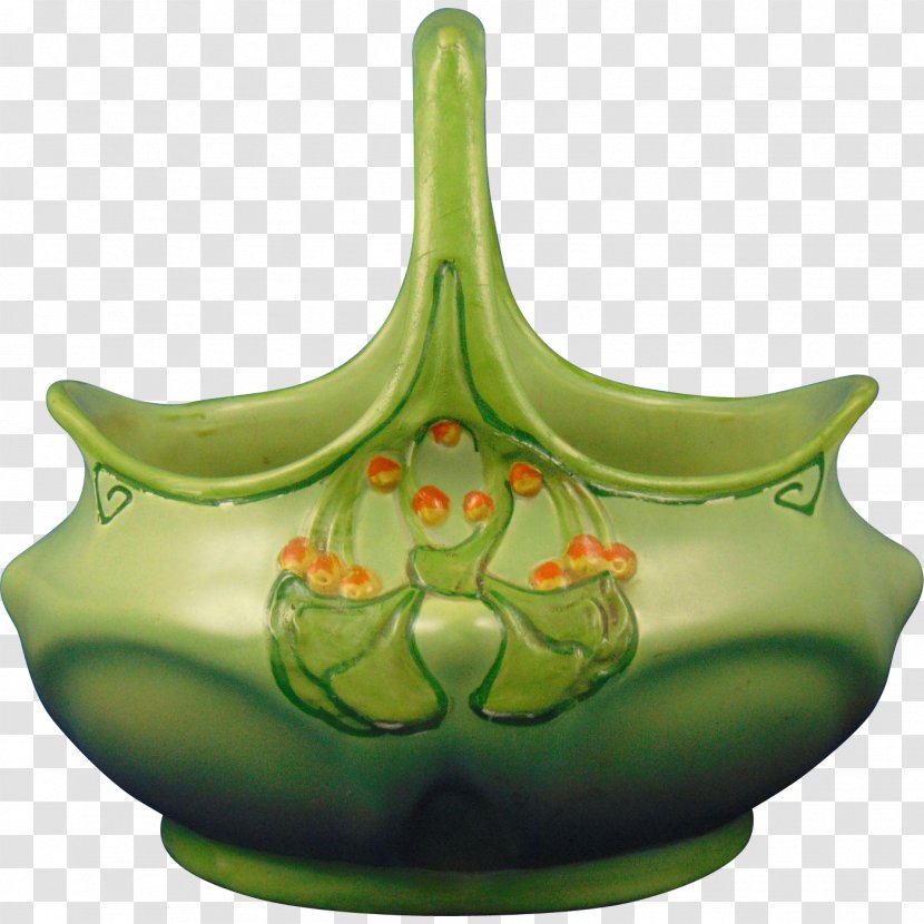 Vase Julius Dressler Ceramic Porcelain Pottery - Art Nouveau Transparent PNG