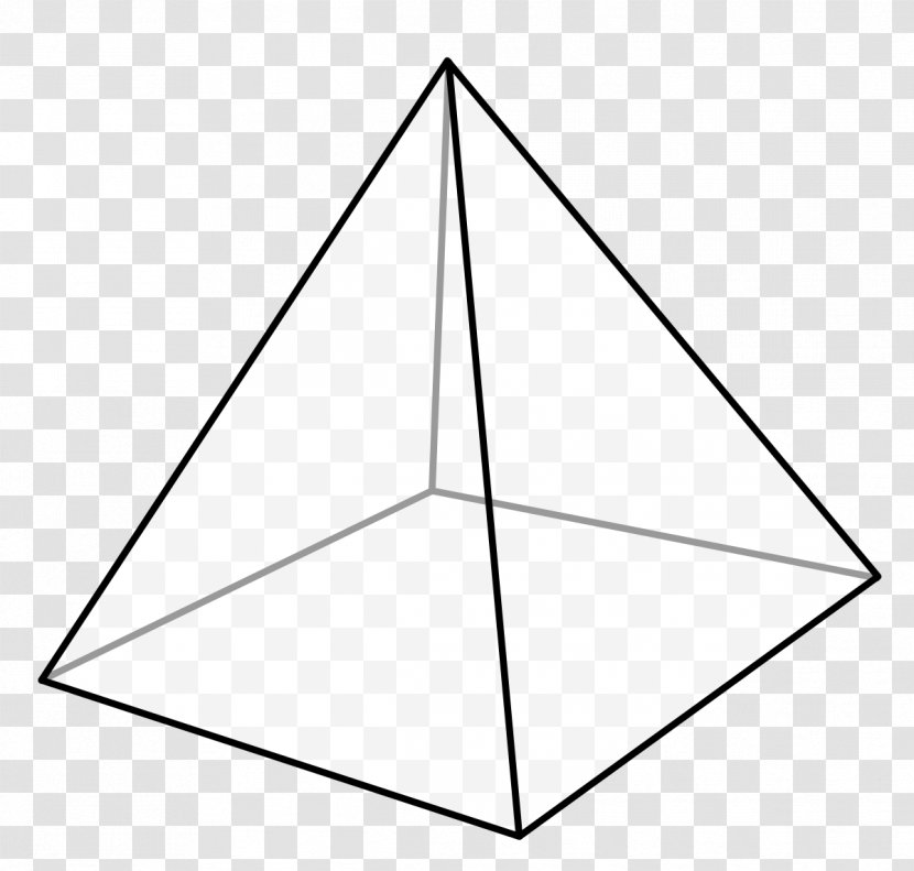Square Pyramid Hexagonal Triangle - Regular Polygon Transparent PNG