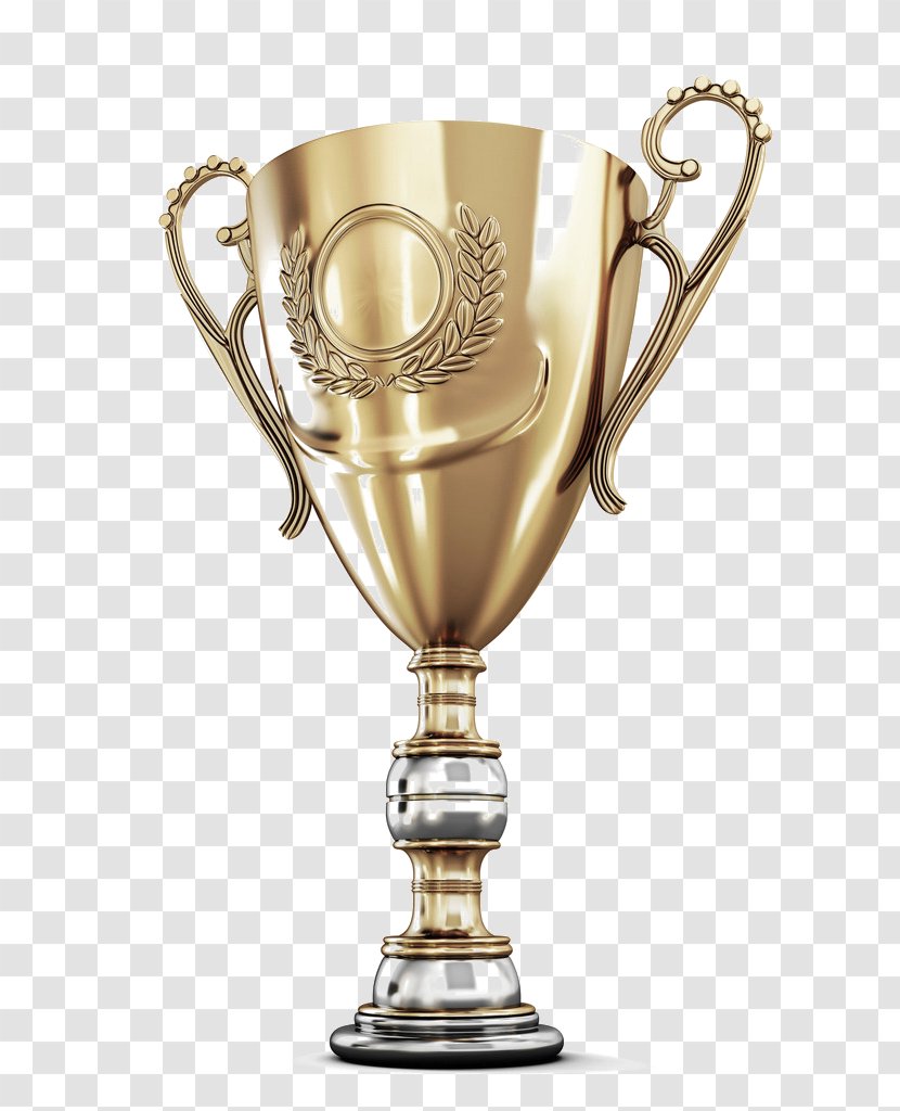 Business Company Box Industry - Golden Simple Trophy Decorative Pattern Transparent PNG