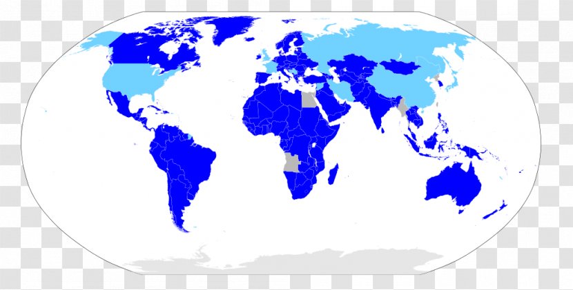 World Map Globe Mapa Polityczna - Area Transparent PNG