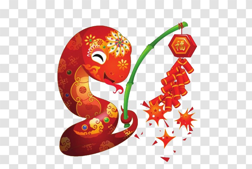 Firecracker Chinese New Year Independence Day Clip Art - Fireworks - Firecrackers Snake Transparent PNG