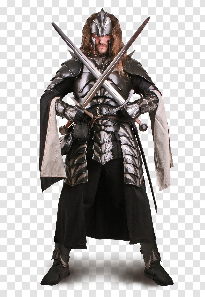 Body Armor Robe Knight Steel Helmet - Action Figure Transparent PNG