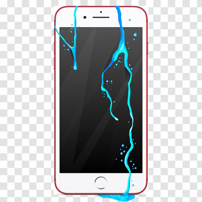 Smartphone Apple IPhone 7 Plus 8 6 - Turquoise Transparent PNG