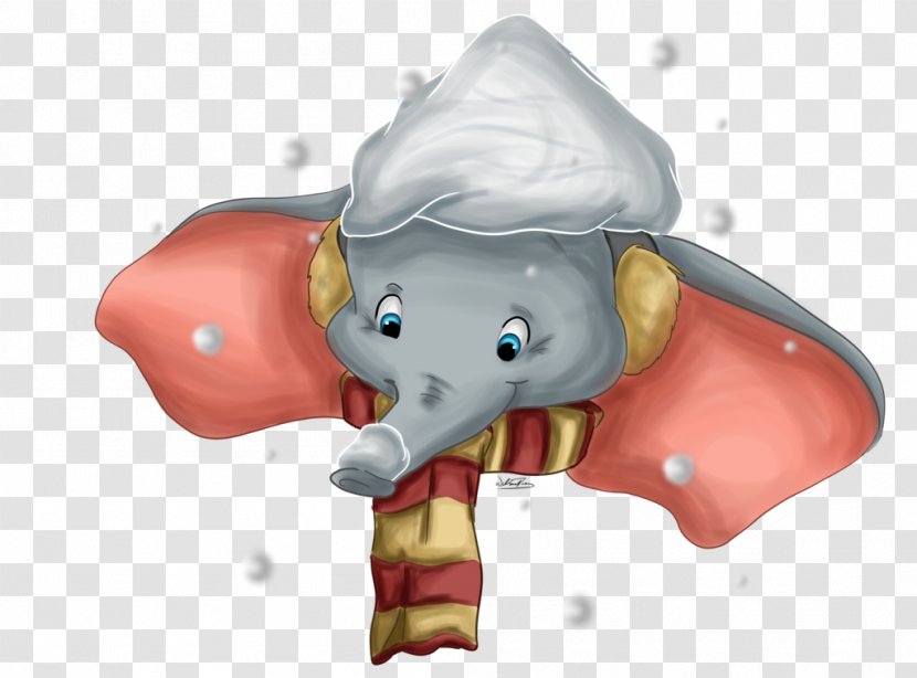 Drawing The Walt Disney Company Elephantidae Coloring Pages For Christmas - Watercolor - Dumbo Transparent PNG