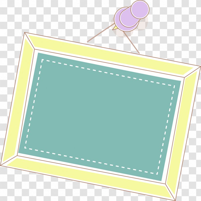 Picture Frame Material Area Pattern - Table - Note Sign Tag Transparent PNG