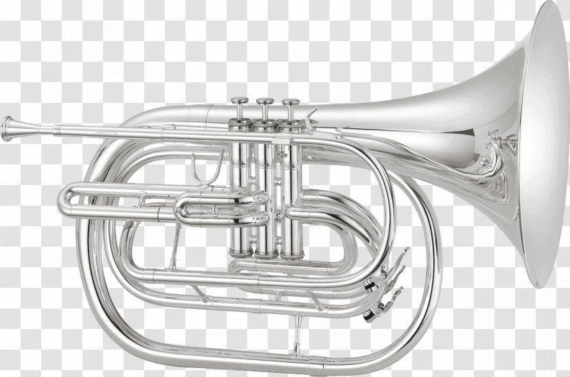 Brass Instruments French Horns Mellophone Jupiter Band Baritone Horn - Heart - Musical Transparent PNG