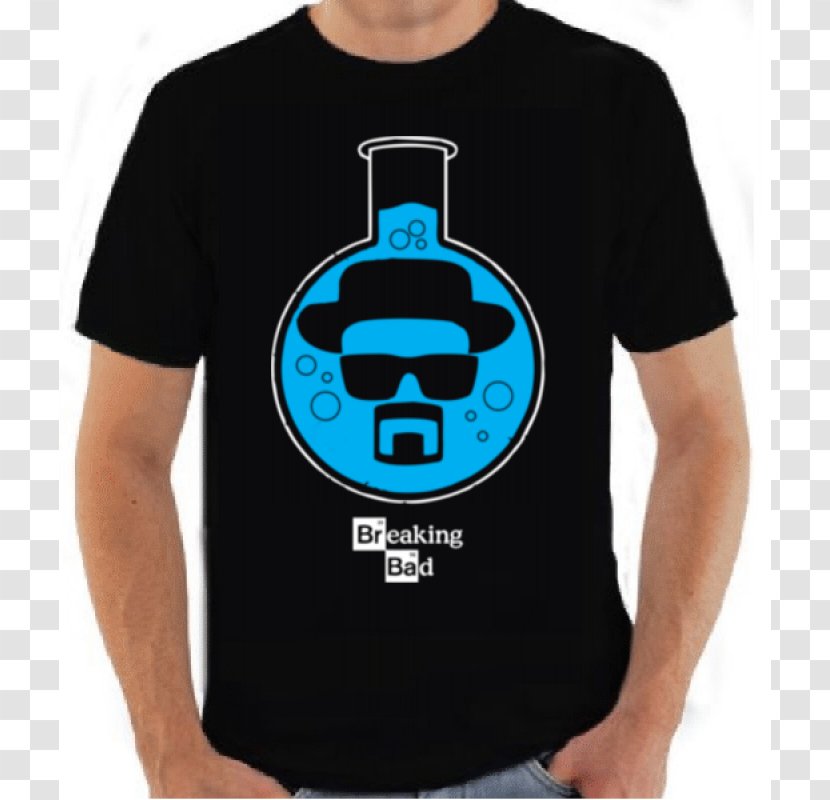 Walter White T-shirt Television Show Notebook Male - Neck - Breaking Bad Transparent PNG