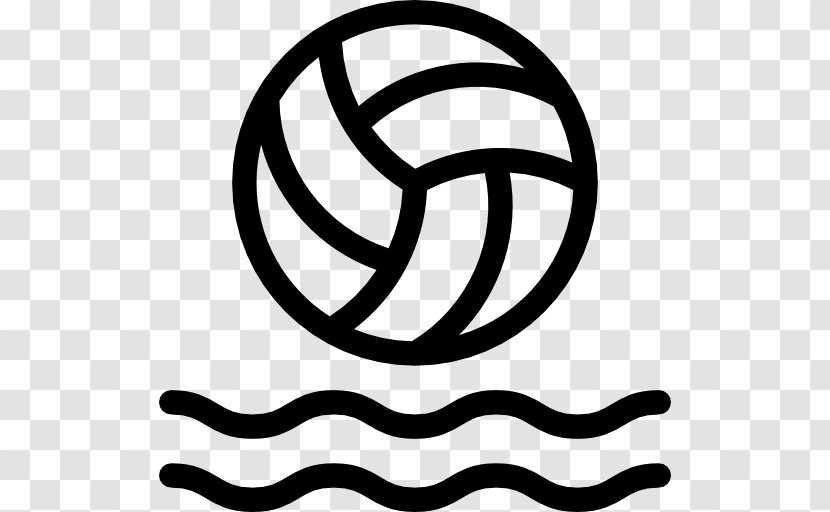 Water Polo Ball - Black And White Transparent PNG