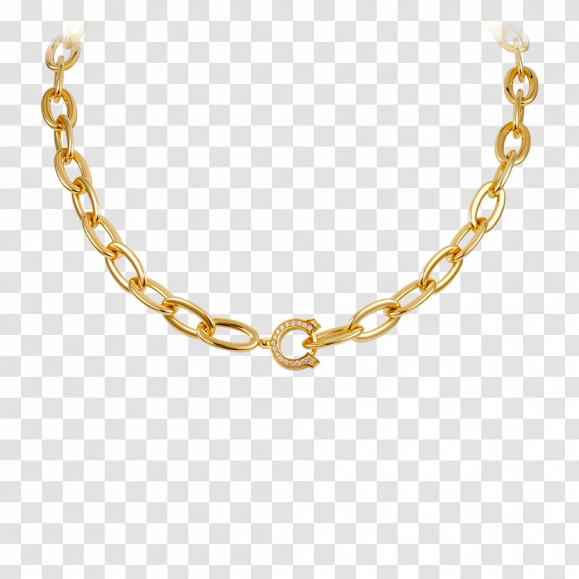 Necklace Jewellery Chain - CDE Cartier Transparent PNG