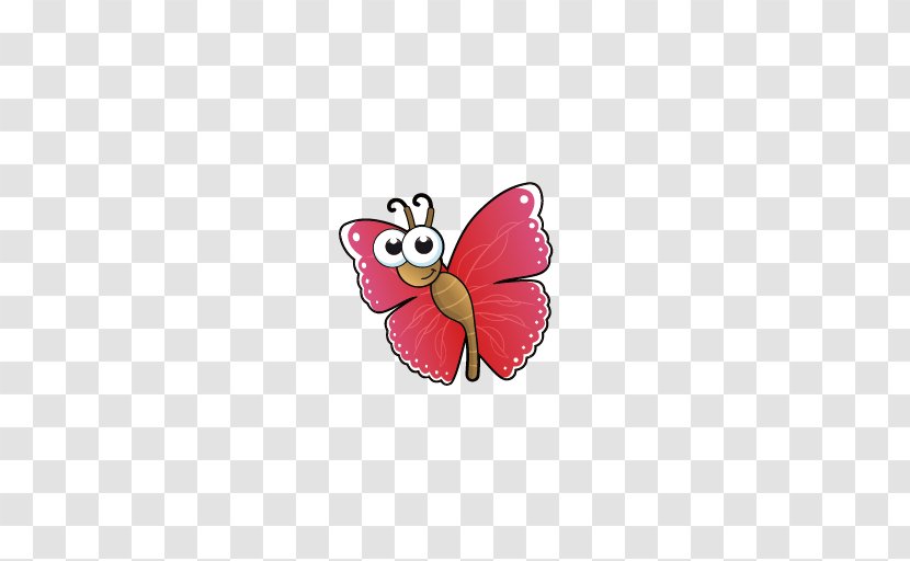 Insect Cartoon Royalty-free Clip Art - Invertebrate - Butterfly Transparent PNG