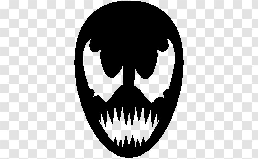 Venom Spider-Man YouTube Clip Art - Silhouette Transparent PNG