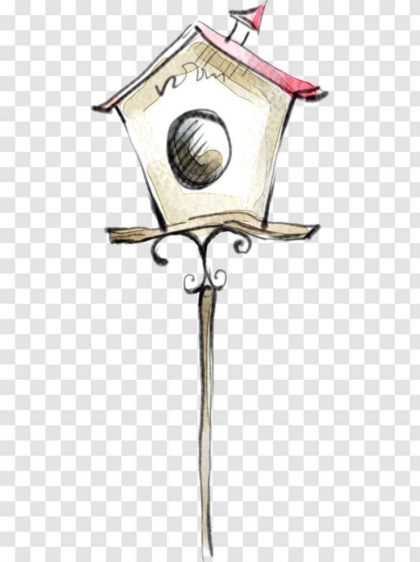 Post Box Letter - Designer - Cute Cartoon Hand-painted Mailbox Cabin Transparent PNG